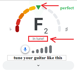 How To Use Google Guitar Tuner?